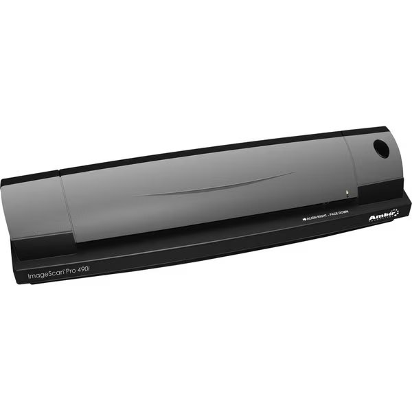 Imagescan Pro 490I Duplex Document & Card Scanner w/ Ambirscan 3, Ambir, Mfr#: DS490-A3P